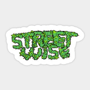 STREET WISE 420 LOGO Sticker